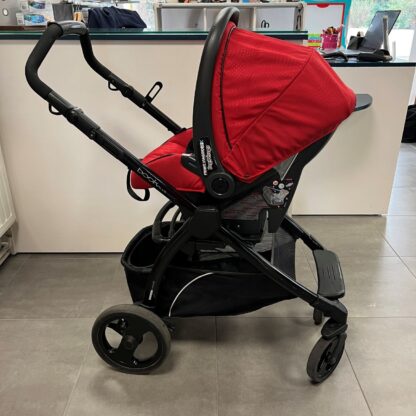 poussette-trio-peg-perego-book-plus-rouge-seconde-main-magasin-bébé-nantes-sautron-savenay-treillières