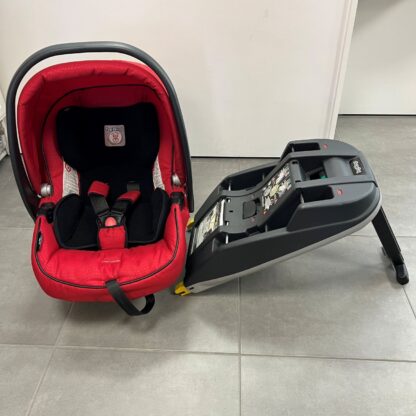 poussette-trio-peg-perego-book-plus-rouge-seconde-main-magasin-bébé-nantes-sautron-savenay-treillières