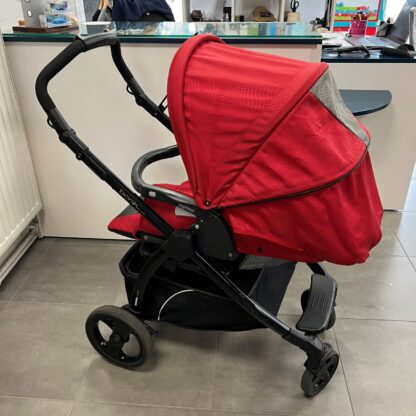 poussette-trio-peg-perego-book-plus-rouge-seconde-main-magasin-bébé-nantes-sautron-savenay-treillières